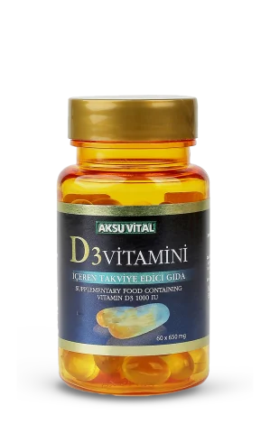 Aksuvital Vitamin D3 60 Softjel