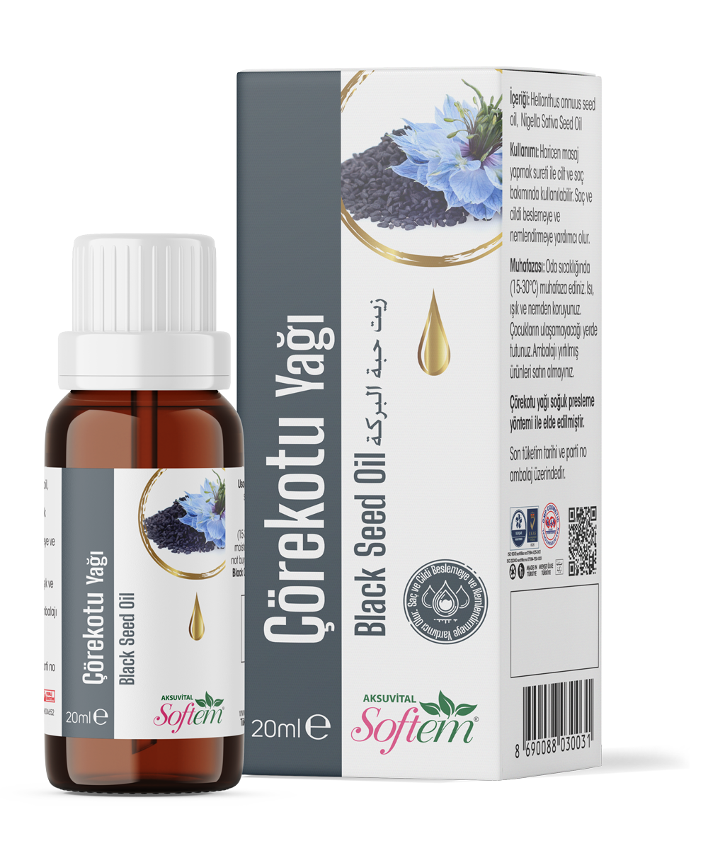 Softem Çörekotu Yağı 20 ml
