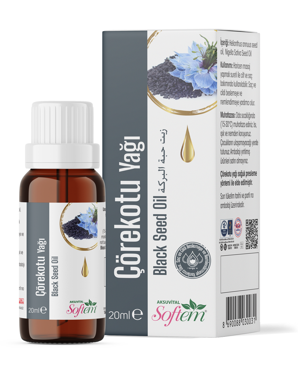Softem Çörekotu Yağı 20 ml