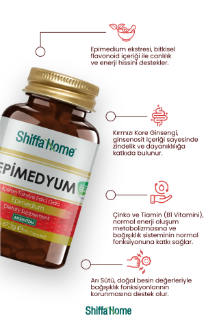 SHİFFA HOME EPİMEDİUM 60 KAPSÜL