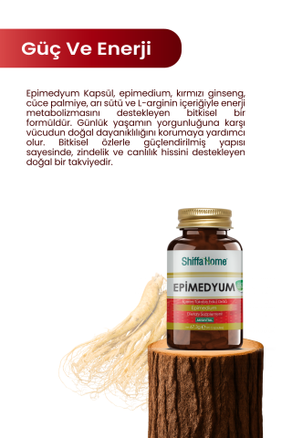 SHİFFA HOME EPİMEDİUM 60 KAPSÜL