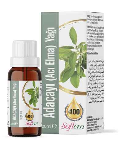 Softem Acı Elma (Adaçayı) Yağı 20 ml