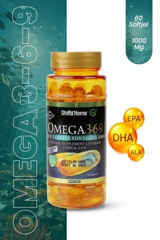 Shiffa Home Omega 3-6-9 1000mg 60 Softjel