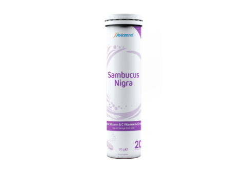 Avicenna SAMBUCUS NIGRA VİTAMİN C ÇİNKO EFERVESAN 20TB