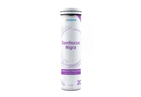 Avicenna Sambucus Nigra Vitamin C Çinko Efervesan 20 Tablet