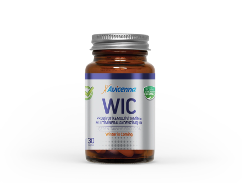 Avicenna WIC Probiyotik Multivitamin Mineral Koenzim Q10 30 Tablet