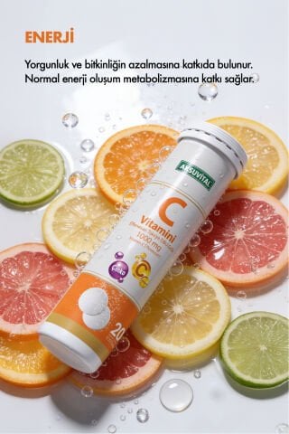 C Vitamini Efervesan 20 Tablet