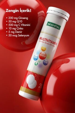 Multivitamin Efervesan 20 Tablet