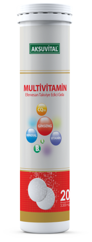 Aksu Vital Multivitamin Efervesan