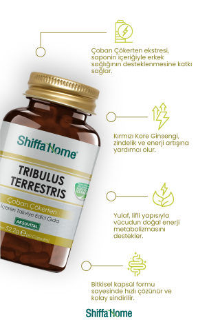 Shiffa Home Trıbulus Terrestrıs Çoban Çökerten Kapsül