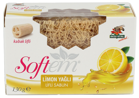 Softem Limon Yağlı Lifli Sabun 130g