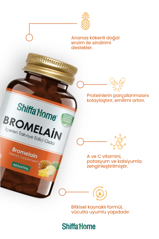 Shiffa Home Bromelain 60 Tablet