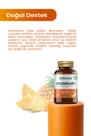 Shiffa Home Bromelain 60 Tablet