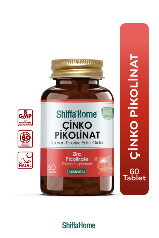 Shiffa Home Çinko Pikolinat 60 Tablet