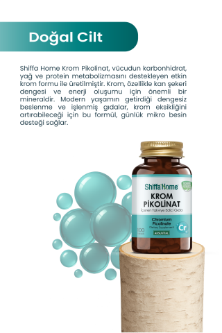 Shiffa Home Krom Pikolinat 100 Tablet