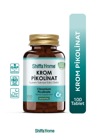 Shiffa Home Krom Pikolinat 100 Tablet
