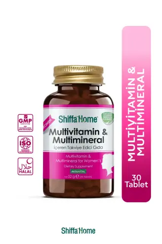Shiffa Home Multivitamin & Multimineral - Kadın 1760mg x 30 Tablet