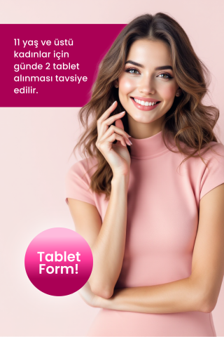 MULTİVİTAMİN & MULTİMİNERAL - KADIN - 1760 MG X 30  TABLET