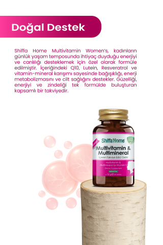 MULTİVİTAMİN & MULTİMİNERAL - KADIN - 1760 MG X 30  TABLET