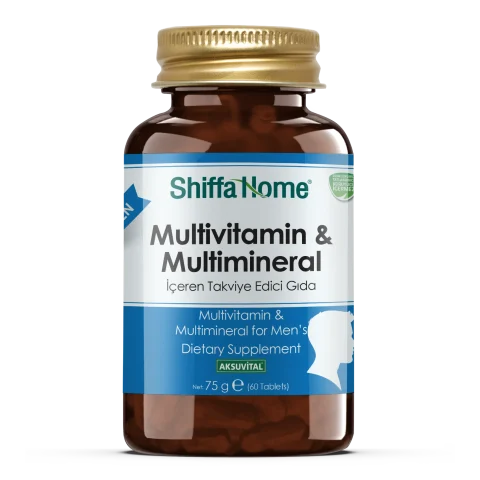 Shiffa Home Multivitamin & Multimineral - Erkek 1260mg x 60 Tablet