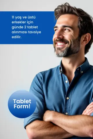 Shiffa Home Multivitamin & Multimineral - Erkek 1260mg x 60 Tablet