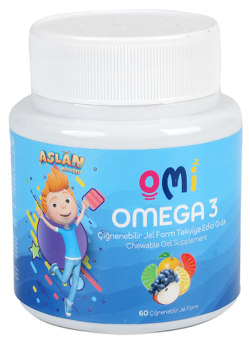 OMİ OMEGA-3 60 ÇİĞNENEBİLİR JEL FORM