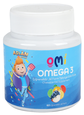 OMİ OMEGA-3 60 ÇİĞNENEBİLİR JEL FORM