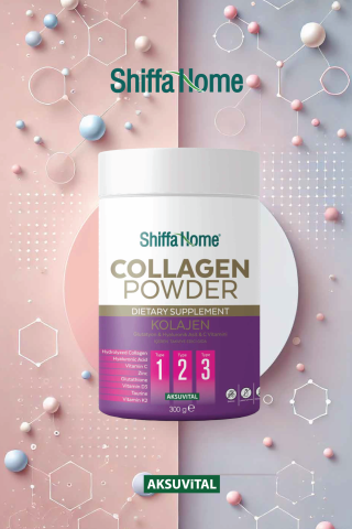 Shiffa Home Kolajen Glutatyon Hyaluronik Asit C Vitamini İçeren Takviye Edici Gıda 300g