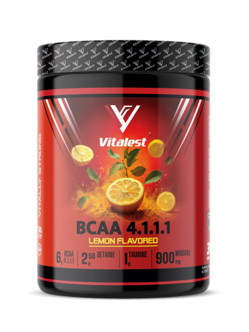 Vitalest BCAA 4.1.1.1 Limon Aromalı 444g 30 Servis