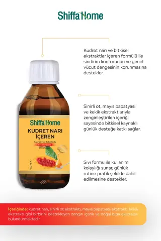 Shiffa Home Kudret Narı İçeren Şurup 150ml
