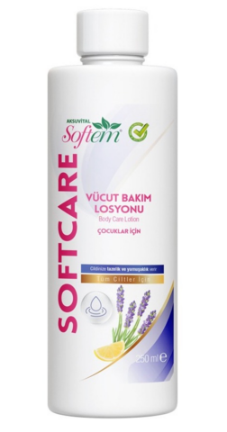 SOFTCARE VÜCUT BAKIM LOSYONU 250ML ÇOCUK