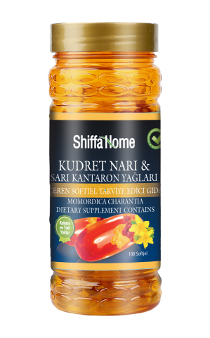 Shiffa Home Sarı Kantaronlu Kudret Narı 100 Softgel