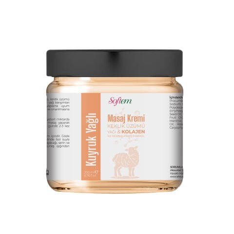 Softem Kuyruk Yağı Masaj Kremi 200ml