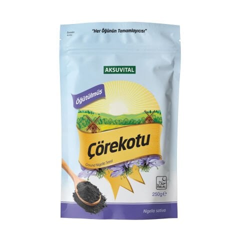 Aksuvital Öğütülmüş Çörek Otu 250gr Doypack