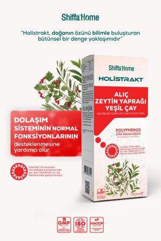 HOLİSTRAKT - Alıç, Zeytinyaprağı ve Yeşilçay İçeren Sıvı Ekstreleri