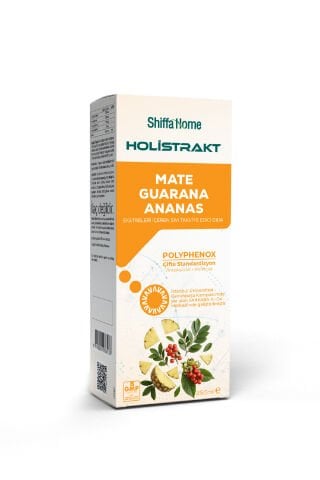 HOLİSTRAKT - Guarana, Mate, Yeşil Çay, Ananas İçeren Sıvı Ekstrat Bitkisel Takviye 250 ML