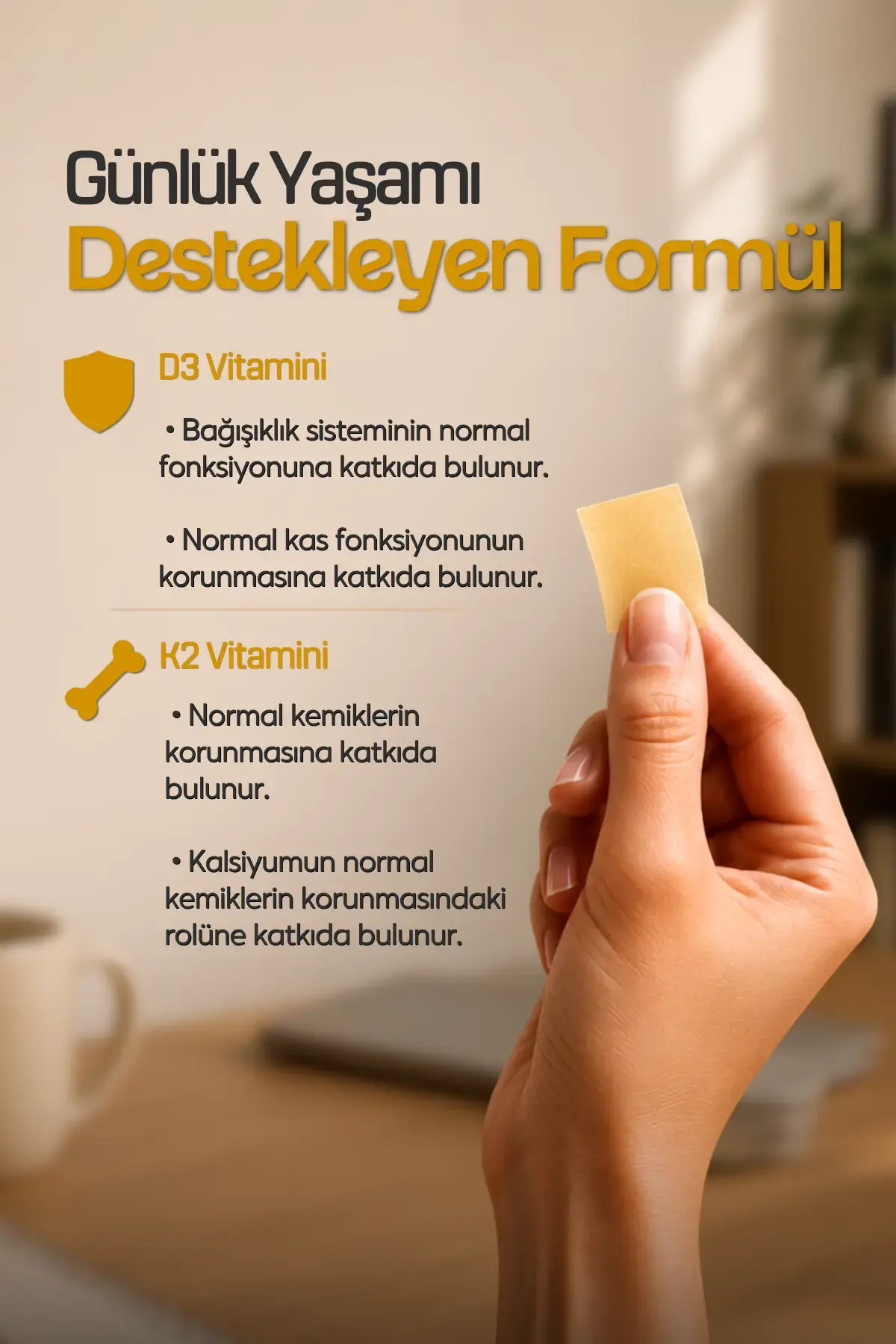 FASTİP  D3 & K2 Strip Form