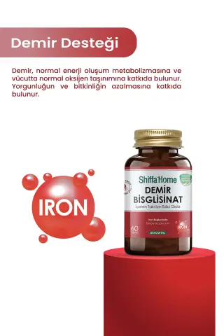 DEMİR BİSGLİSİNAT 60 TABLET