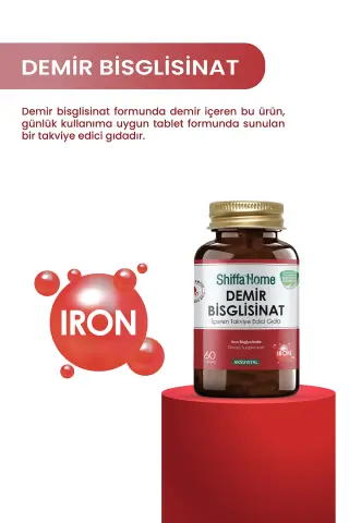 DEMİR BİSGLİSİNAT 60 TABLET