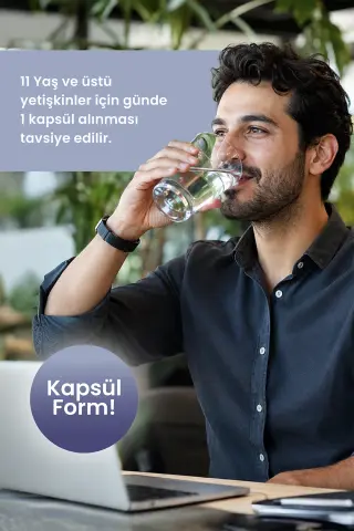 Shiffa Home MAGZOME Sukrozomiyal Magnezyum & B6 & D3 Vitamini 30 KAPSÜL