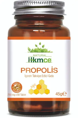 Natural Hekimce Propolis 60 Tablet