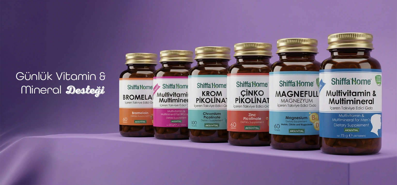 Günlük Vitamin ve Mineral Desteği