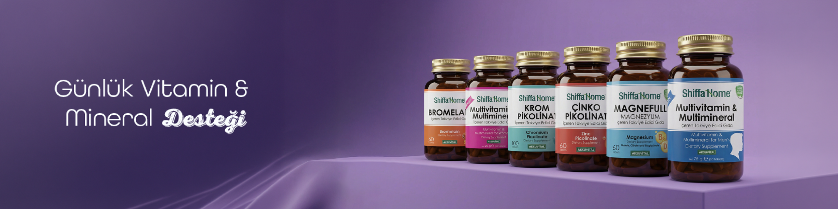 Günlük Vitamin Mineral Desteği