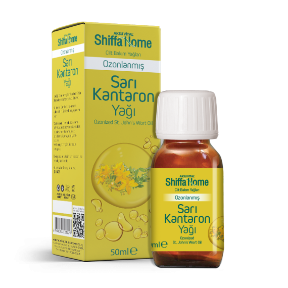 Shiffa Home - Ozonlanmış Sarı Kantaron Yağı 50 ml.
