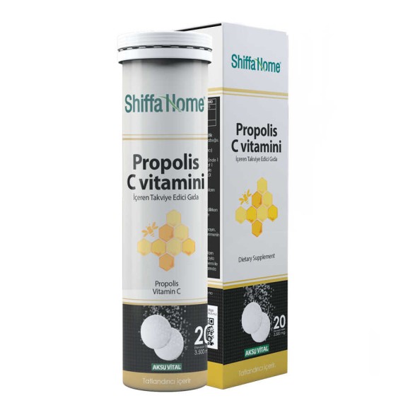 C Vitaminli Propolis Efervesan 20 Tablet - Thumbnail