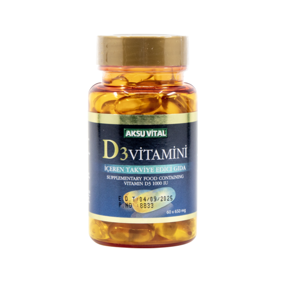  - Vitamin D3 60 Softjel